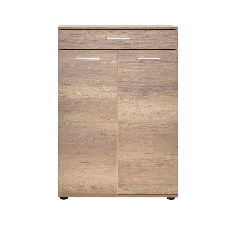Shoe cabinet 108x73 cm brown
