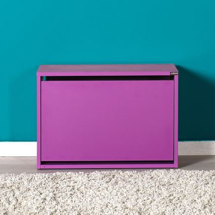 Shoe cabinet 42x60 cm purple