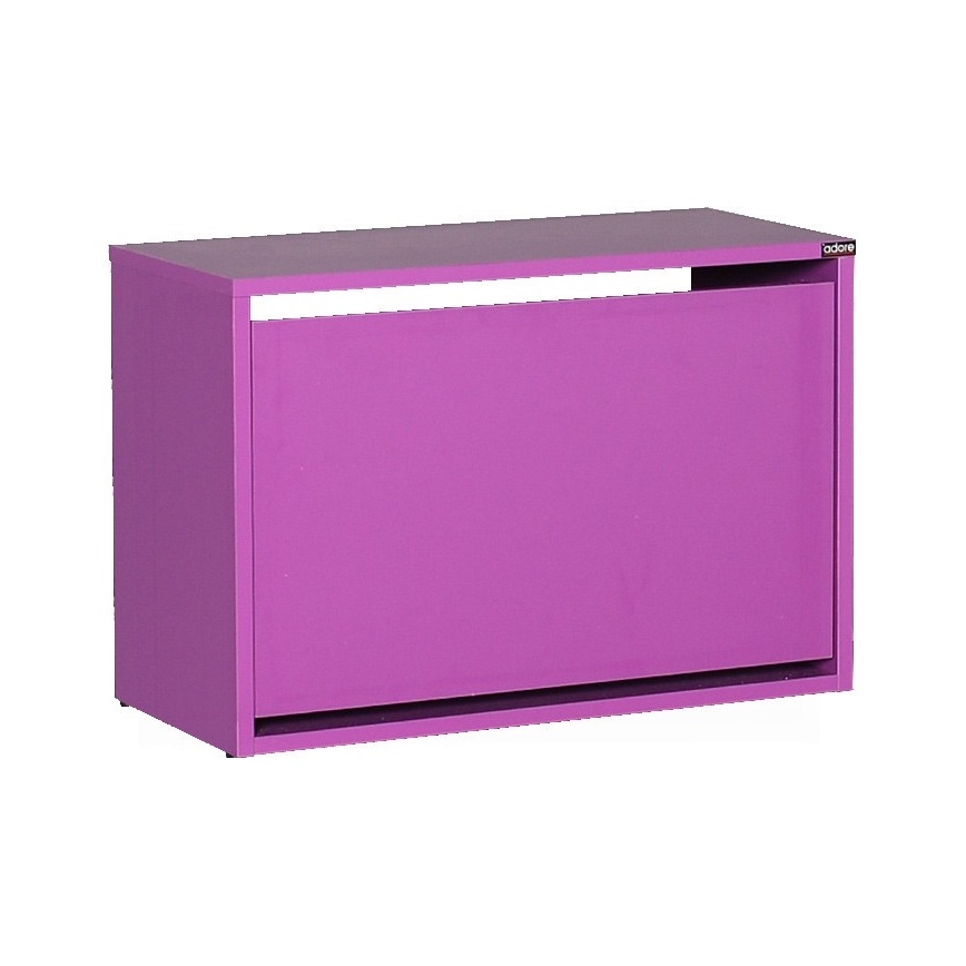 Shoe cabinet 42x60 cm purple
