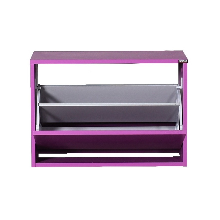 Shoe cabinet 42x60 cm purple