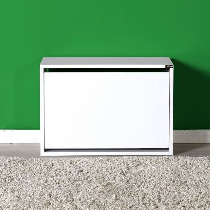 Shoe cabinet 42x60 cm white