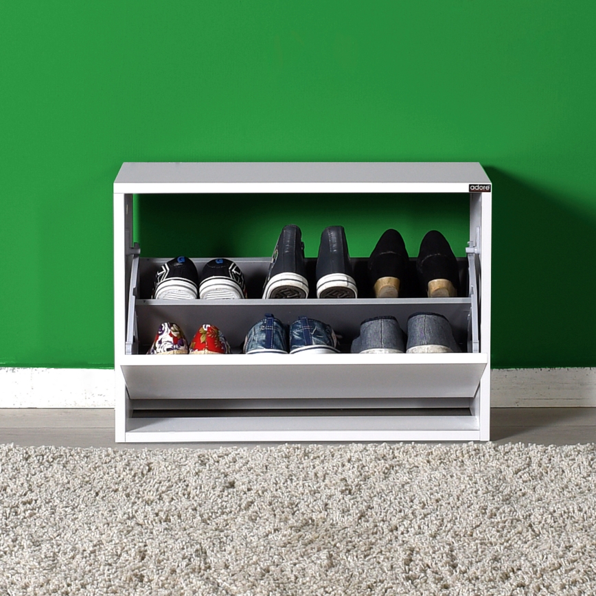 Shoe cabinet 42x60 cm white