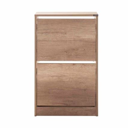 Shoe cabinet 84x51 cm brown