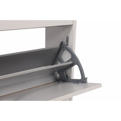 Shoe cabinet 84x51 cm white