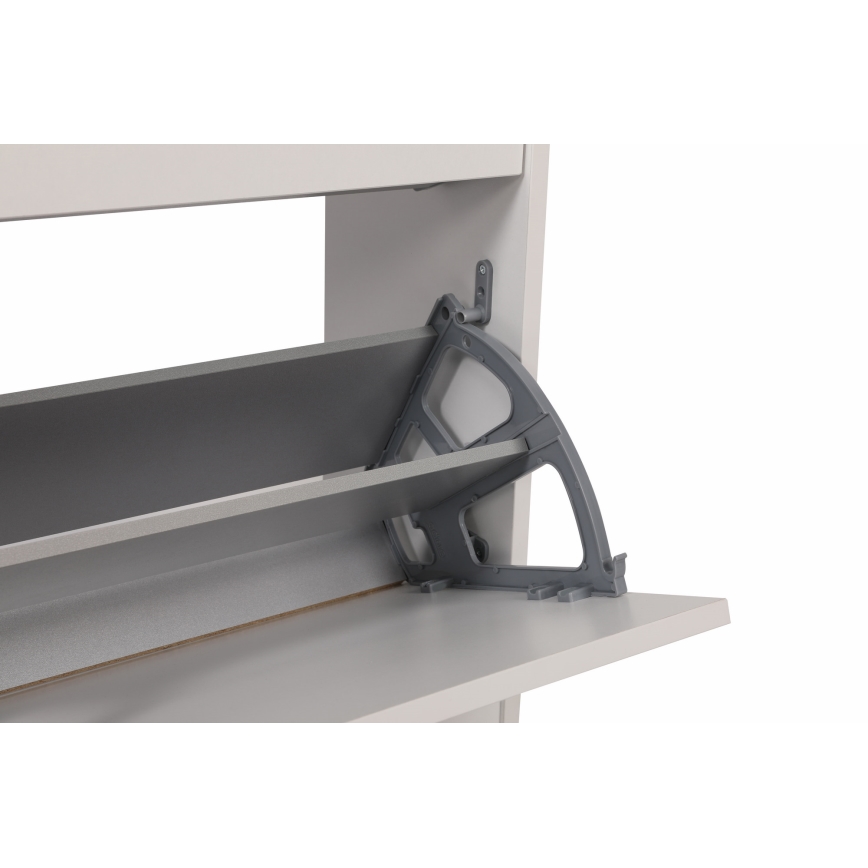 Shoe cabinet 84x51 cm white