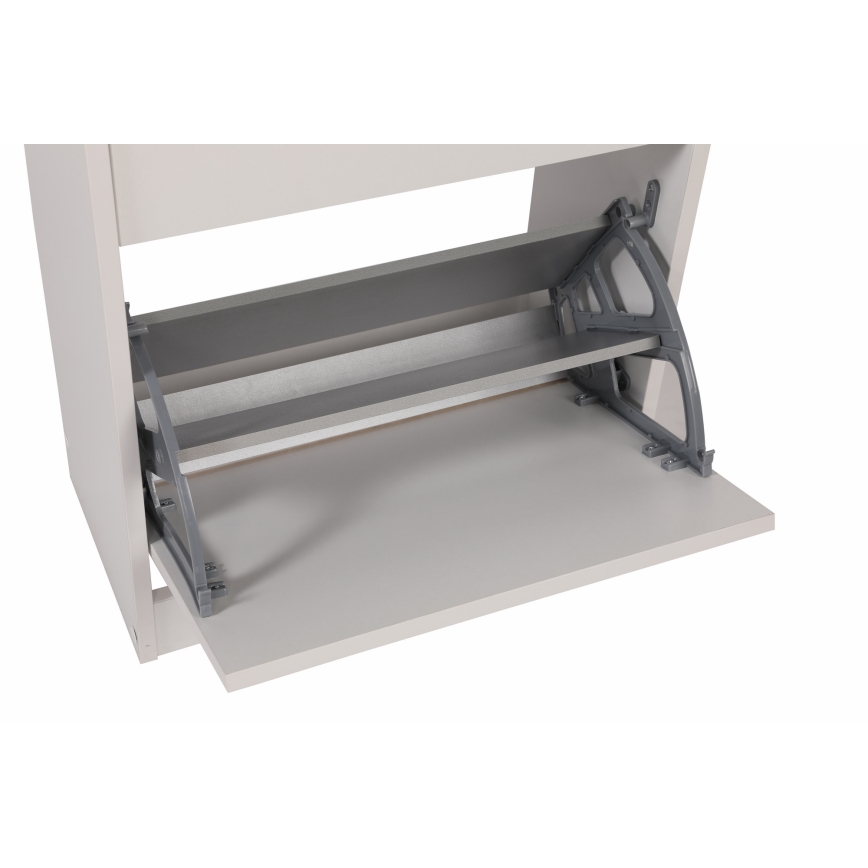 Shoe cabinet 84x51 cm white