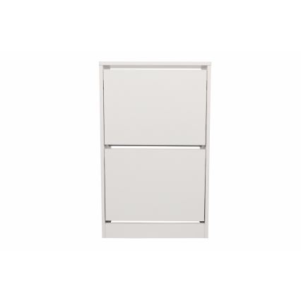 Shoe cabinet 84x51 cm white