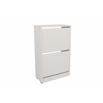 Shoe cabinet 84x51 cm white