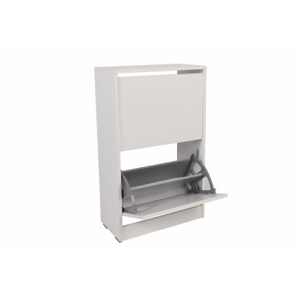 Shoe cabinet 84x51 cm white