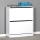 Shoe cabinet 84x73 cm white