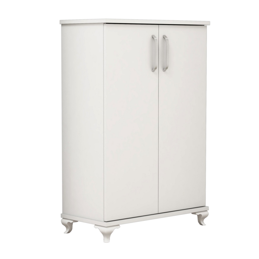 Shoe cabinet ASTA 100x72 cm white