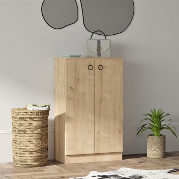Shoe cabinet DEFNE 100x60 cm beige