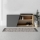Shoe cabinet FIONA 37x104 cm brown/anthracite