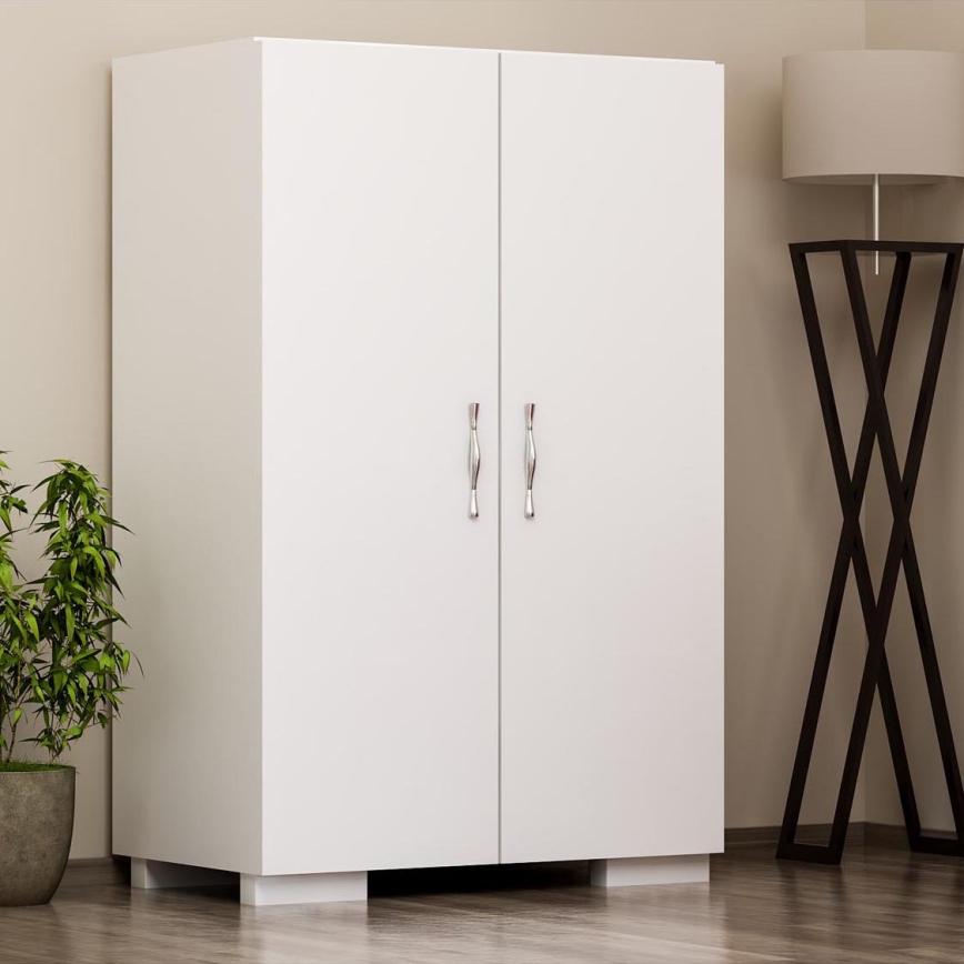 Shoe cabinet MADA 94x60 cm white