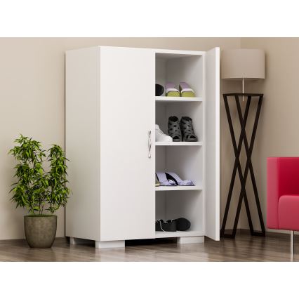 Shoe cabinet MADA 94x60 cm white