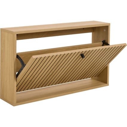 Shoe cabinet OLIVIA 72x43x17 cm oak