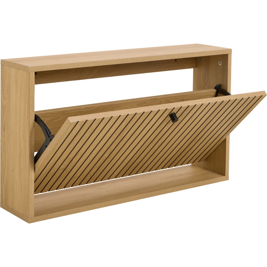 Shoe cabinet OLIVIA 72x43x17 cm oak