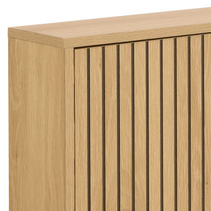 Shoe cabinet OLIVIA 72x43x17 cm oak