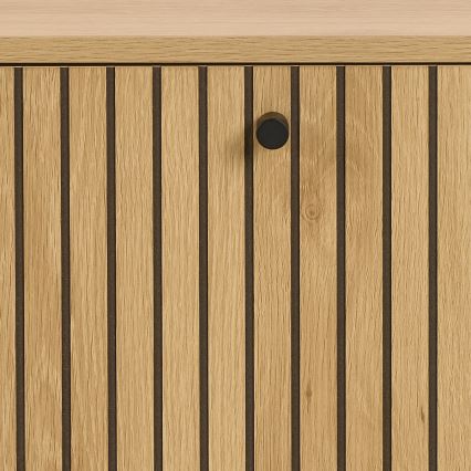 Shoe cabinet OLIVIA 72x43x17 cm oak