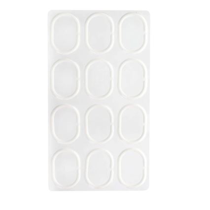 Shower curtain TORO PREMIUM 178x199 cm leaves