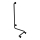 Shower grab bar 66 x 118 cm, black