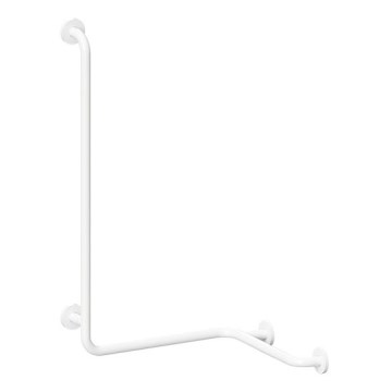 Shower grab bar 66x118 cm white