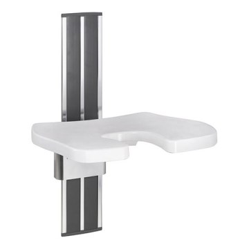 Shower Seat 43 x 67 cm – Silver/White