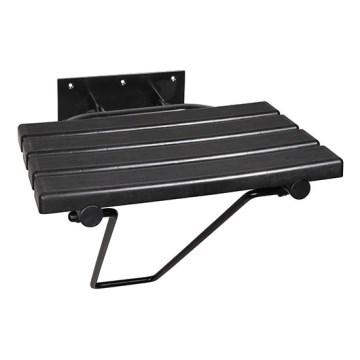 Shower Seat 44 x 46 cm - Black