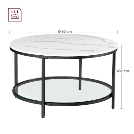 SID Coffee Table, White