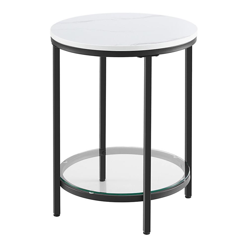 SID Side Table – Black/White
