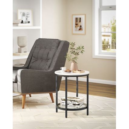 SID Side Table – Black/White