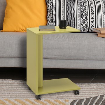 Side table 65x35 cm green