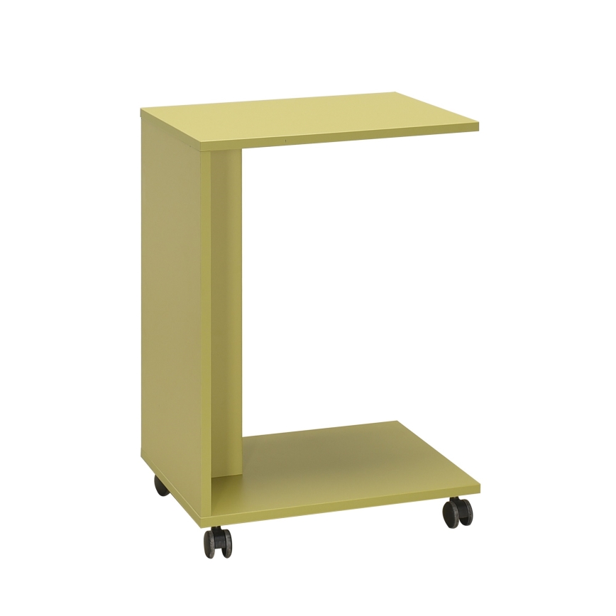 Side table 65x35 cm green