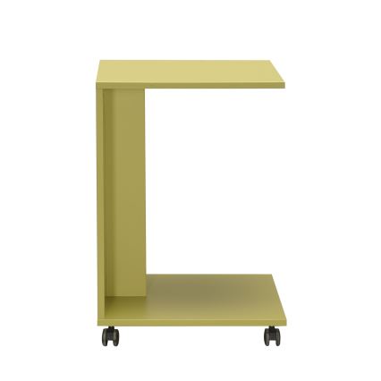 Side table 65x35 cm green
