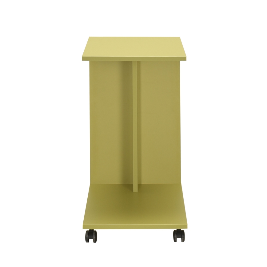 Side table 65x35 cm green