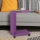 Side table 65x35 cm purple