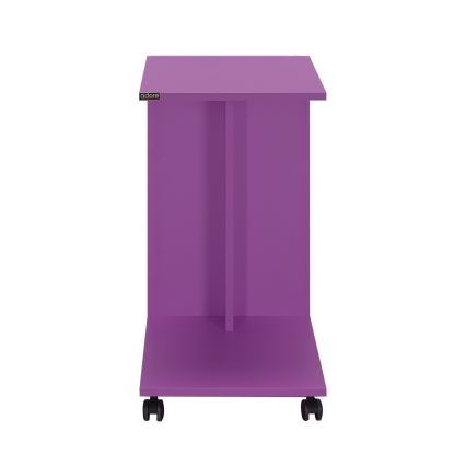 Side table 65x35 cm purple