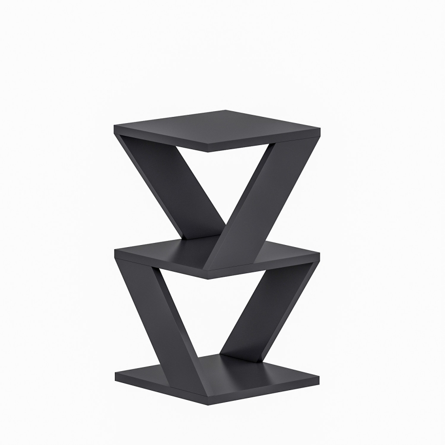 Side table ALBENI 50x30 cm anthracite