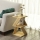 Side table ALBENI 50x30 cm brown