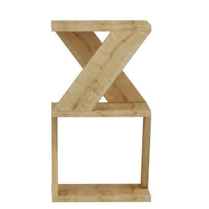 Side table ALBENI 50x30 cm brown
