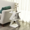 Side table ALBENI 50x30 cm white