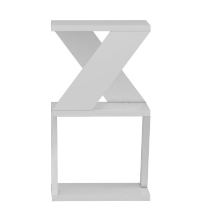 Side table ALBENI 50x30 cm white