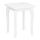 Side table BAROQUE 45,6x39 cm white