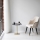 Side table CHILL 50x50 cm gold/black