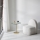 Side table CHILL 50x50 cm gold/clear
