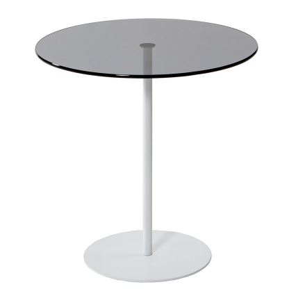 Side table CHILL 50x50 cm white/black
