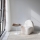 Side table CHILL 50x50 cm white/bronze