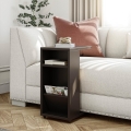 Side table FILINTA 63x40 cm anthracite
