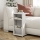Side table FILINTA 63x40 cm white