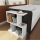 Side table KARINUS 55,4x50 cm white